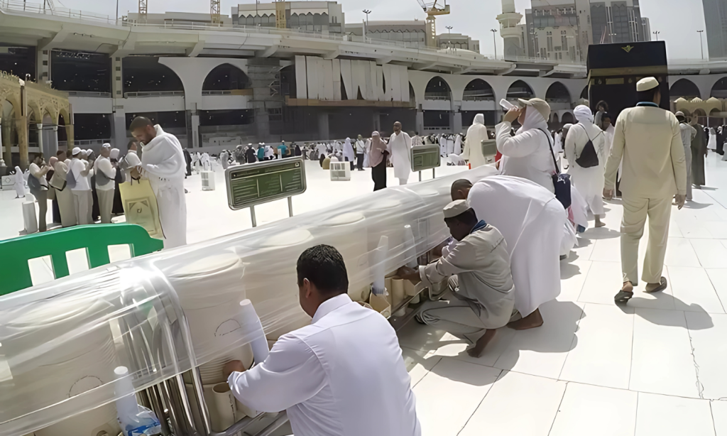 menyimpan dan membawa air zamzam dengan aman