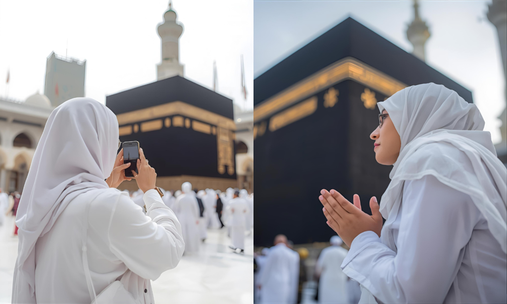 menjaga hati dari riya saat umroh